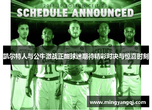 凯尔特人与公牛激战正酣球迷期待精彩对决与惊喜时刻